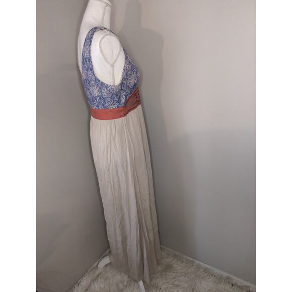 Flying Tomato boho embroidery maxi dress LG - Picture 5 of 8